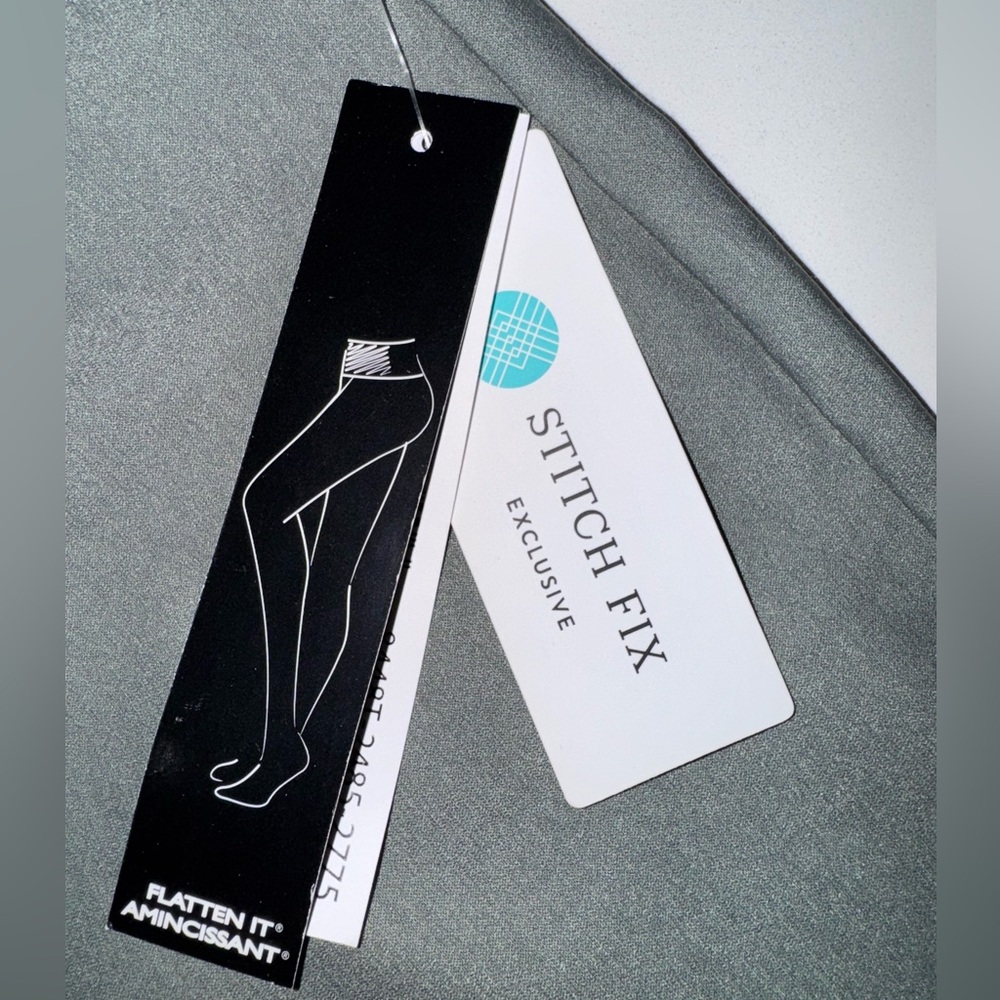 Womens Tribal Pull On Pants Fia Cropped Trouser 12 NWT Green - Picture 4 of 7